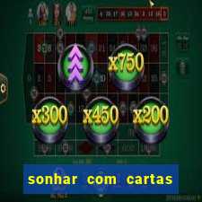 sonhar com cartas de baralho no chao